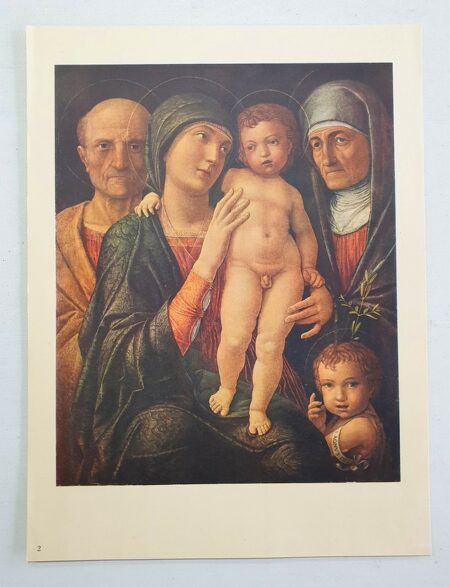 La Sainte Famille - Peinture d'Andrea Mantegna