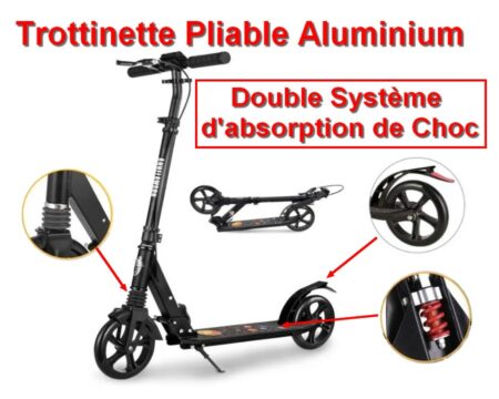 Trottinette Pliable en Aluminium - ( Rupture de stock )