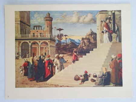 Présentation de la Vierge au Temple - Peinture de Cima da Conegliano
