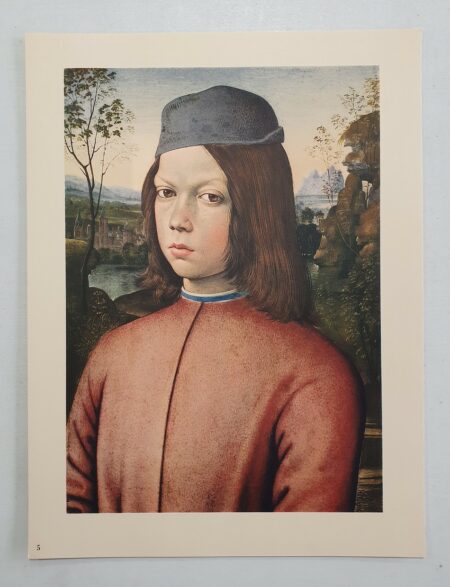 Portrait de jeune garçon - Peinture Bernardino di betto