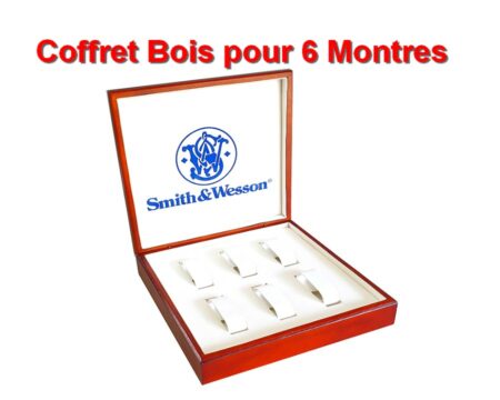 Coffret LUXE en Bois pour 6 Montres