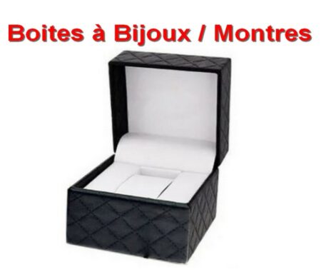 Boites à Bijoux / Montres Design Lux capitonné