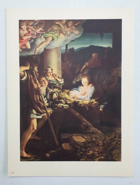 L'Adoration des bergers - Peinture de Le Corrège