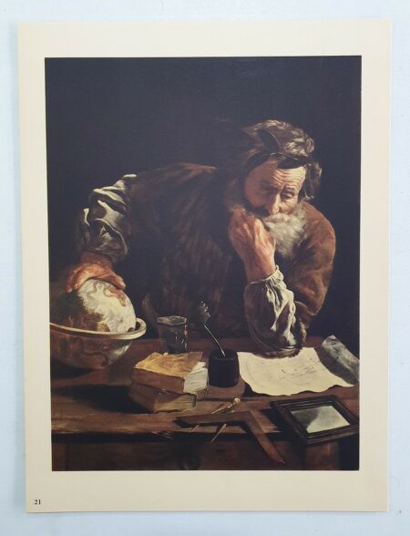 Portrait d'un érudit Archimède - Peinture Domenico Fetti