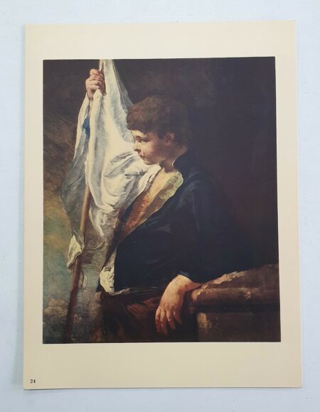 Le Jeune porte-drapeau - Peintre Giovanni Battista Piazzetta