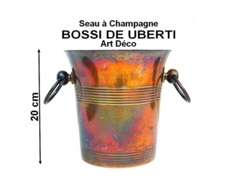 Seau à Champagne BOSSI DE UBERTI Art Déco