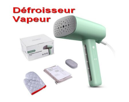 Défroisser VAPEUR -  800 W avec Accessoires