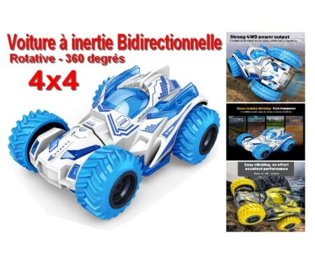 Voiture ( 4x4 )à Inertie Bidirectionnelle - Rotative - 360 °