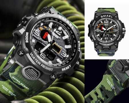 Montre Militaire - étanche à 50m - Multifonction