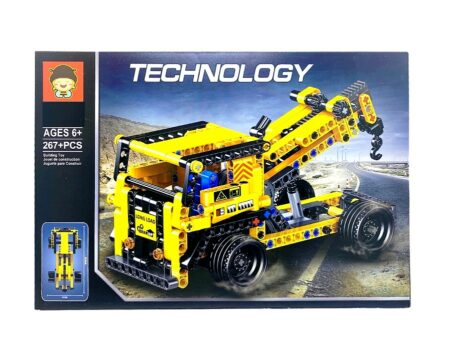 Type lego - Camion dépanneuse - blocs de construction