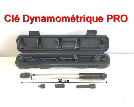 Clé Dynamométrique Professionnel avec Accessoires et Boîte de Transport