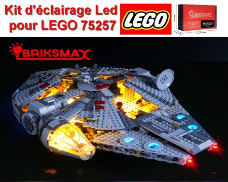 Kit d'éclairage LED pour LEGO 75257 - Star Wars Faucon Millenium