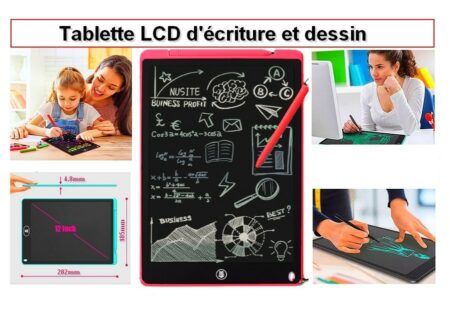 Tablette de dessin LCD pour Enfants et Adulte - Dessin , Graphiques , Ecriture