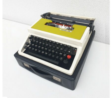 Machine à écrire de Marque Union modèle 316 et sa valise d'origine - Excellent état - Fonctionnelle