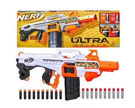 NERF - TIR ENTIÈREMENT MOTORISÉ - Fusil Ultra Select