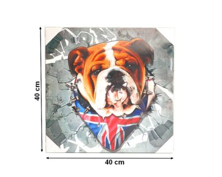 Tableau sur toile Thème Angleterre - 40 cm x 40 cm