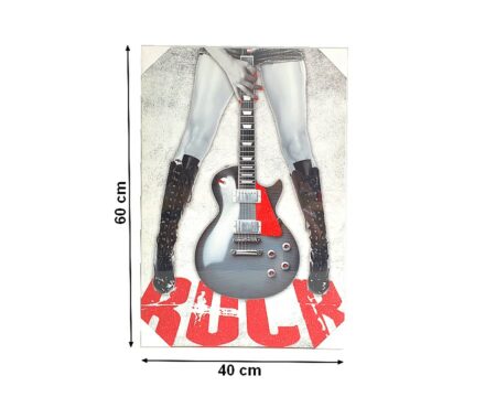 Tableau sur toile Thème ROCK - 60 cm x 40 cm