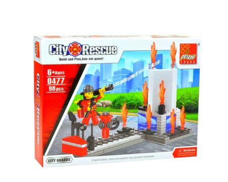 Coffret City Rescue -  Type LEGO - Article Neuf