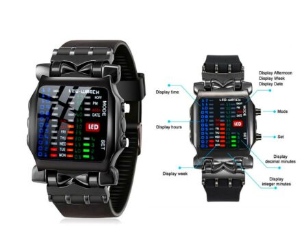 Montre Multifonction Design électronique quartz