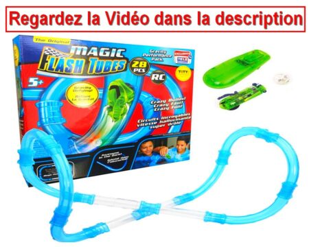 Circuit de voiture Magic Flash Tubes - Vu à la Tv défiant la gravité - Voir la vidéo sur Youtube - https://www.youtube.com/watch?v=zDNns8KhvGU