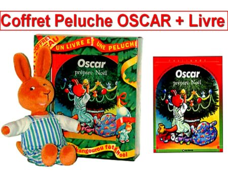 Coffret Peluche OSCAR + Livre d'Histoire Article Neuf Sous Blister