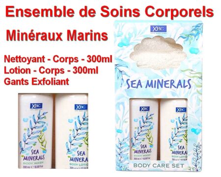 Coffret soins Corporels - Minéraux Marins
