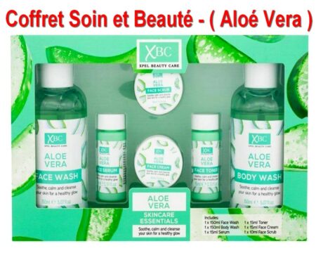 Coffret ( Aloé Vera ) Soin et Beauté Corporel