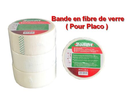Lot de 4 Rouleaux Bande en Fibre de verre pour Placo jointure 48 mm X 45 mètres
