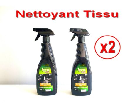 Lot de 2 Bouteilles Nettoyant Tissu