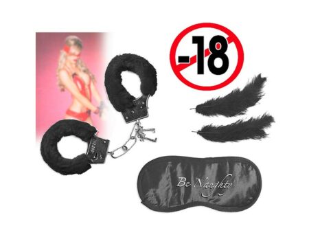 SEXY - Paires de Menottes avec Accessoires - Article NEUF