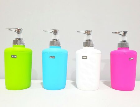 Lot de 4 Distributeurs de Savon Neufs - Coloris Divers