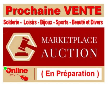 1 - Ventes Aux Enchères - Online ( Solderie - Loisirs - Bijoux - Sports - Beauté et Divers )