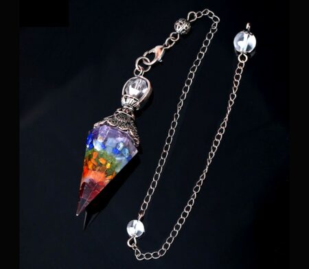 Pendule de Divination Guérison - 7 chakras - Reiki - Radiesthésie