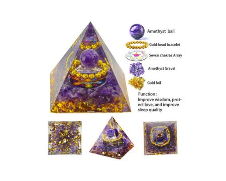 Pyramide de générateur d'énergie - Méditation - Reiki - Guérison -  Chakra