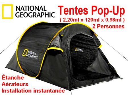 Tente ( NEUVE ) Pop-Up ( 2 Personnes ) - National Geographic