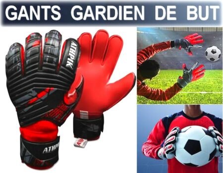 Gants Gardien de BUT Renforcé , Ajustable et Confortable - ( NEUF )
