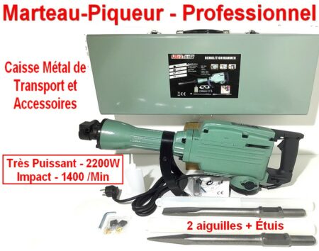 Marteau Piqueur Professionnel ( NEUVE dans son Carton Cerclé ) - Très PUISSANT - 2200W