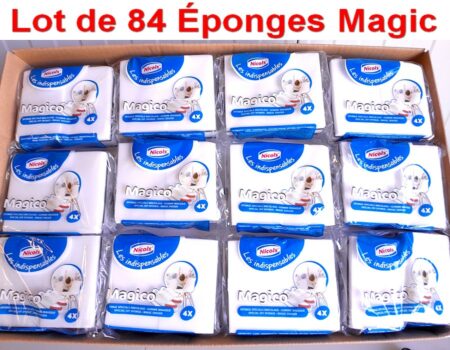 Lot de 84 Éponges Multi-Usages de la marque Nicols